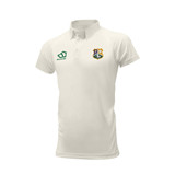 Junior Short Sleeve Cricket Shirt-WICK