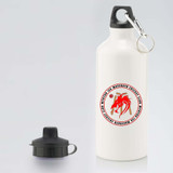 Aluminium Water Bottle with 2 Cap Styles-MYNYDD