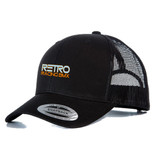 Black BMX Trucker Cap-RETRO