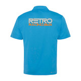 Blue Active Polo Shirt-RETRO