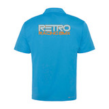 Blue Active Polo Shirt-RETRO