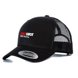 Black BMX Trucker Cap-HOTSHOT