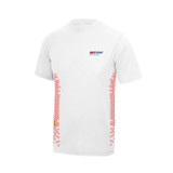 White Active Training Tee-HOTSHOT