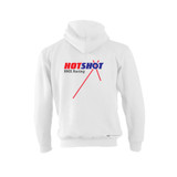 White Unisex Casual Hoodie-HOTSHOT