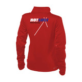 Red Ladies Tech Fleece-HOTSHOT