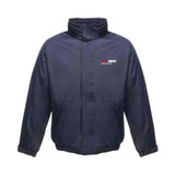Navy Waterproof Jacket with Fleece Lining-HOTSHOT