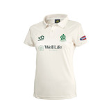 Womens Short Sleeve Cricket Shirt-LIMC