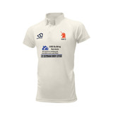 Junior Short Sleeve Cricket Shirt-WOMB2