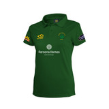 Women's Short Sleeve Coloured Cricket Shirt-Junior-WRKWTH
