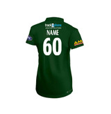 Women's Short Sleeve Coloured Cricket Shirt-Junior-WRKWTH