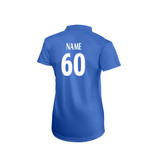 Women's Short Sleeve Coloured Cricket Shirt-DORK