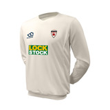 Long Sleeve Cricket Slipover -DENB