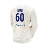 Junior Long Sleeve Cricket Slipover -WOOTCC