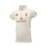 Junior Short Sleeve Cricket Shirt-LTLFORD
