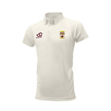 Junior Short Sleeve Cricket Shirt-PNKCC