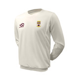 Junior Long Sleeve Cricket Slipover -PNKCC