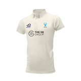 Junior Short Sleeve Cricket Shirt-BRACK