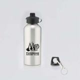 Aluminium Water Bottle with 2 Cap Styles-FAVSHM