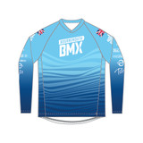 Junior Bournemouth BMX Shirt - DEEP SEA-BBMX
