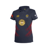 Women's Short Sleeve Coloured Cricket Shirt-PENYG