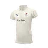 Mens Short Sleeve Cricket Shirt-POTBCC