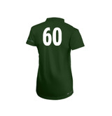 Women's Short Sleeve Coloured Cricket Shirt-WALESWEST