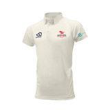 Junior Short Sleeve Cricket Shirt-WALESSOUTH