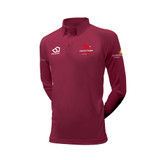 Junior Long Sleeve Coloured Cricket Shirt-WALESEAST