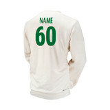 Junior Long Sleeve Cricket Slipover -MISTC