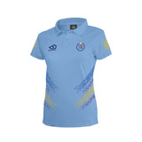 Women's Short Sleeve Coloured Cricket Shirt-NHCC