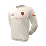 Junior Long Sleeve Cricket Slipover -HHAL