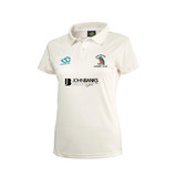 Womans Short Sleeve Cricket Shirt-WLINGCC