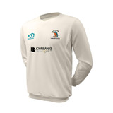 Junior Long Sleeve Cricket Slipover -WLINGCC