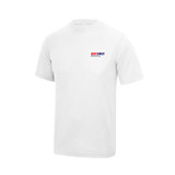 Junior White Active Training Tee 2-HOTSHOT