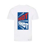 Junior White Active Training Tee 2-HOTSHOT