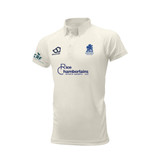 Junior Short Sleeve Cricket Shirt-MACC