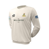 Junior Long Sleeve Cricket Slipover -DLYCC