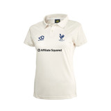 Womans Short Sleeve Cricket Shirt-SHENFCC