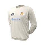 Junior Long Sleeve Cricket Slipover -RUGCC