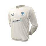 Junior Long Sleeve Cricket Slipover -OUTWCC