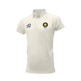 Junior Short Sleeve Cricket Shirt-WESTCOTT