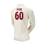 Long Sleeve Cricket Shirt-BRDFW-C