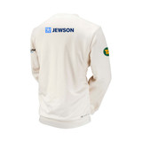 Long Sleeve Cricket Slipover -WHITWA
