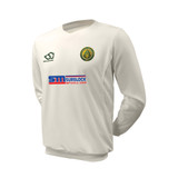 Junior Long Sleeve Cricket Slipover -WOKCC