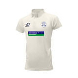 Junior Short Sleeve Cricket Shirt-RUSHIG