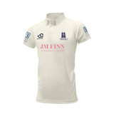 (Junior Girls - Junior Sizing) Short Sleeve Cricket Shirt-SISS