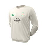 Junior Long Sleeve Cricket Slipover -LINP