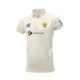 Junior Short Sleeve Cricket Shirt-QUARN