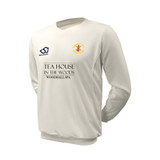 Saturday 1st XI Junior Long Sleeve Cricket Slipover -WODSPA