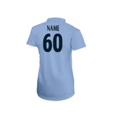 Women's Short Sleeve Coloured Cricket Shirt-DCF